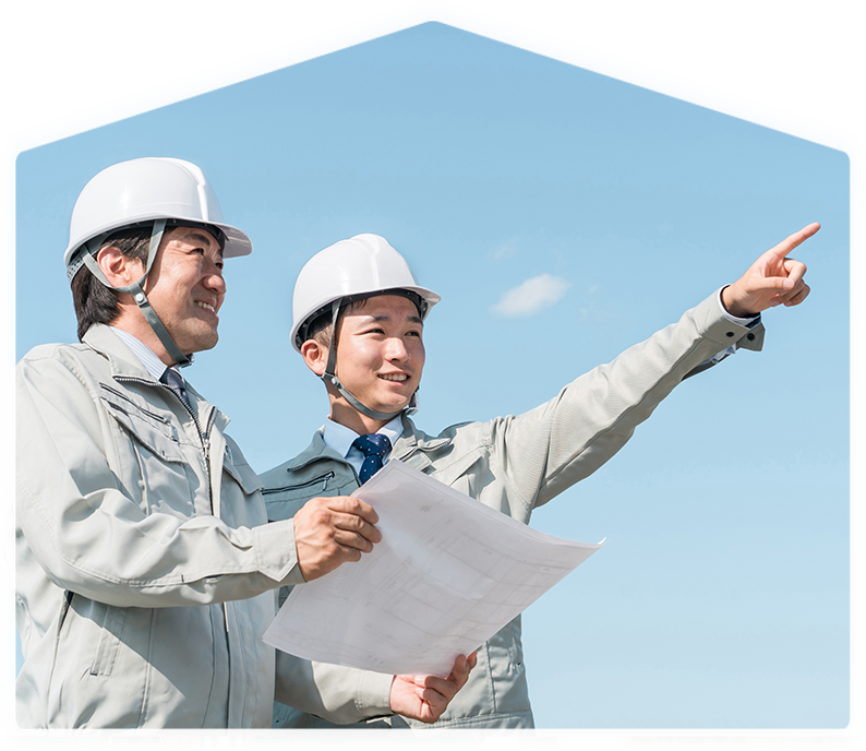 地元の職人さんや協力会社さんと連携